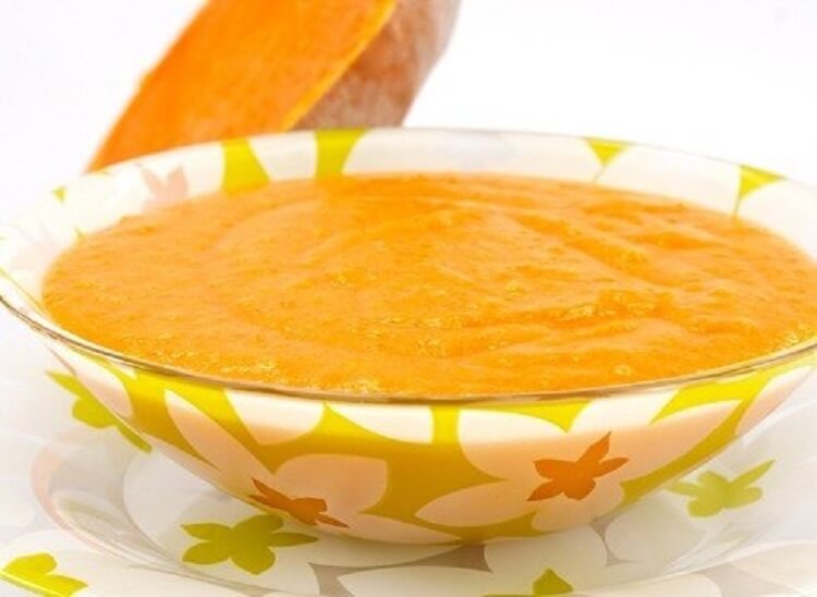Mingau de abóbora com sêmola