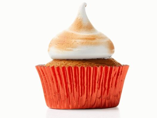 Foto de bolinhos de abóbora com cobertura de marshmallow frito