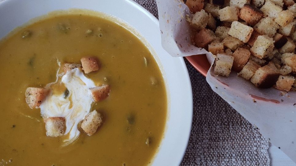 Sopa de Abóbora em 1 0 Minutos