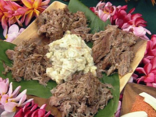 Foto de carne de porco estufada Kaloua