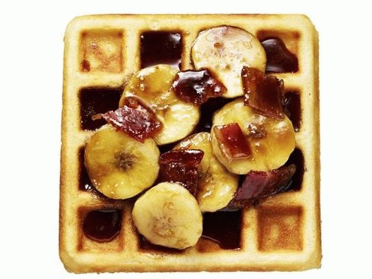 Bananas Caramelizadas e Bacon