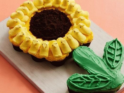 Bolo de bolinho de foto