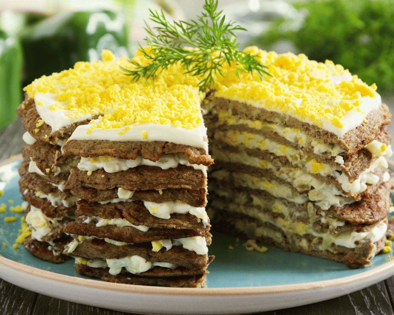 Bolo de Fígado de Galinha