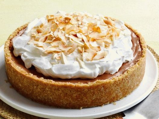 Bolo de sorvete de chocolate-banana