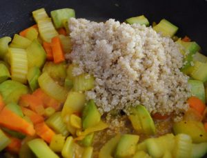 Legumes Cozinhados Quinoa