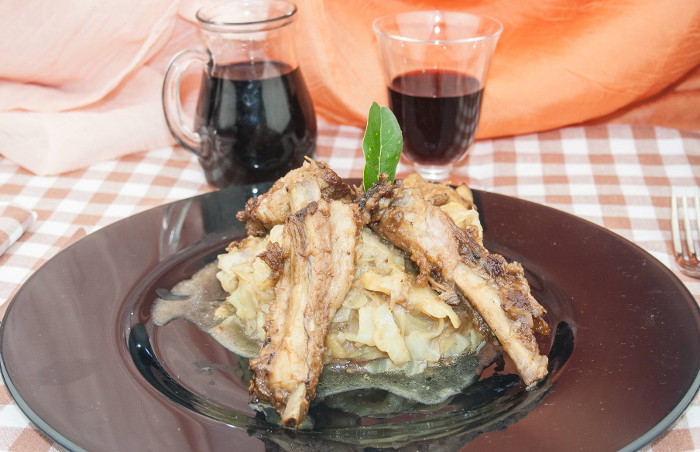 Costelinha de porco assada