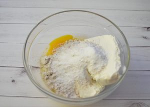 Queijo Cottage com Maçã