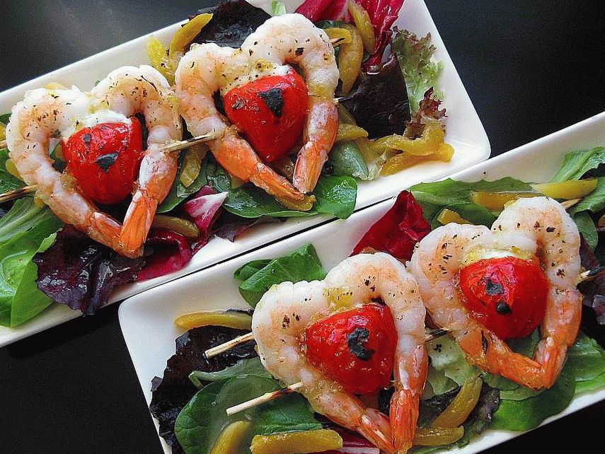 Salada de Camarão Twin Hearts 1000
