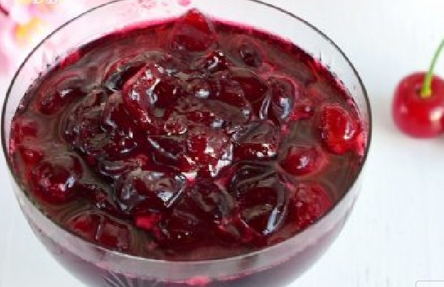 Geléia de cereja frita