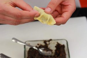 Bolinhos de massa com sementes de papoila