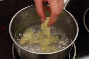 Bolinhos de massa com sementes de papoila