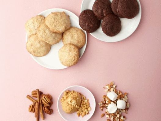 Foto Cookies de Baunilha Vegana com Nozes