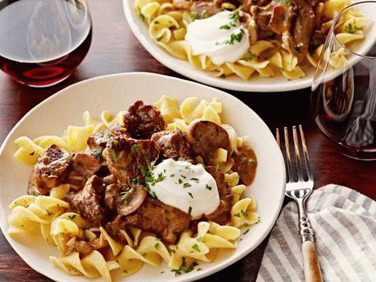 Strogonoff de carne