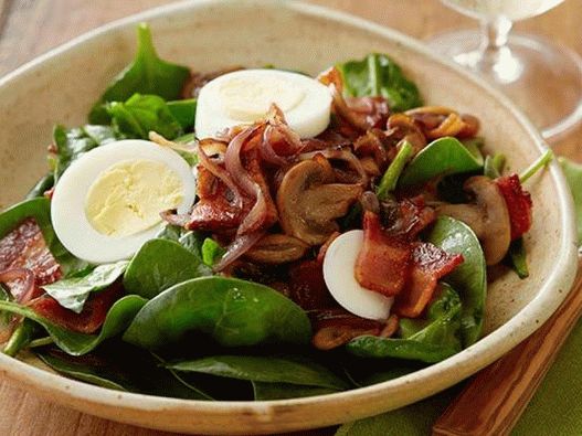 Salada de espinafre perfeita
