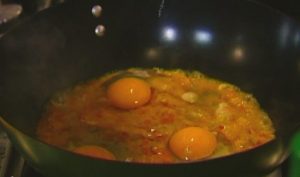 Ovos fritos de domingo