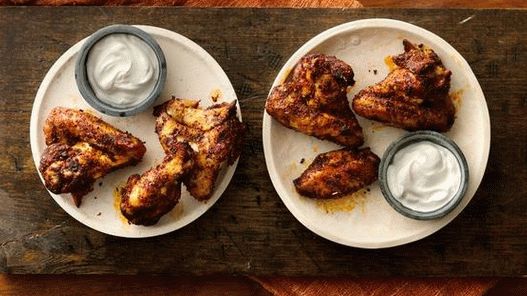Foto de asas de frango explosivas