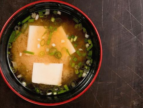 Foto sopa japonesa