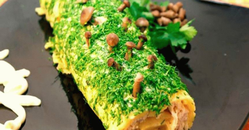 Log de bruxa de lanche