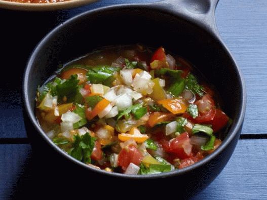 Pratos fotográficos - Salsa com sino de pimenta