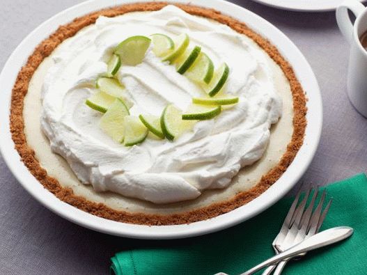 Foto torta de limão congelada