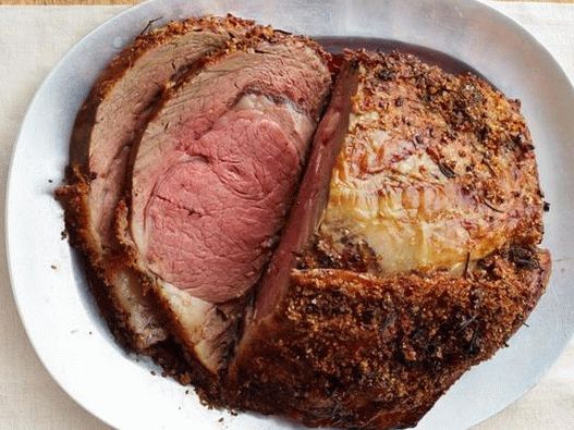 Foto de carne assada com farelo de lombo