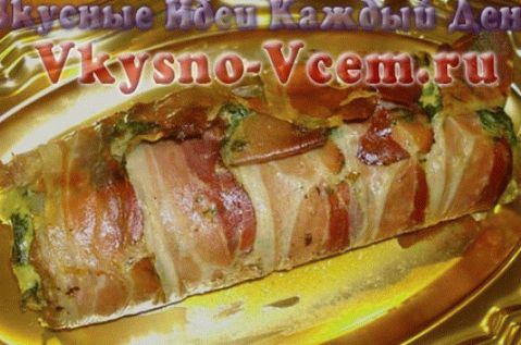 Bolo de carne assado com abacaxi e pimenta
