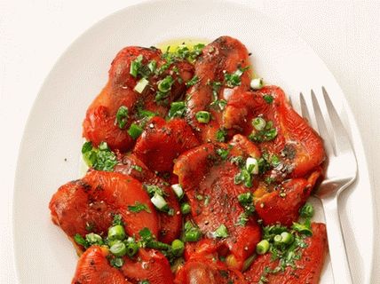 Foto de pimentos grelhados