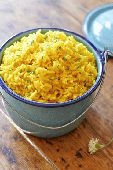 Foto arroz amarelo